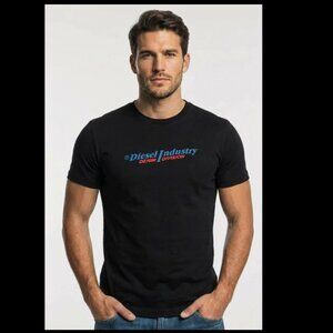 DIESEL - Industries Slim Fit Crew Neck T-Shirt - Black - Medium [NWTs]